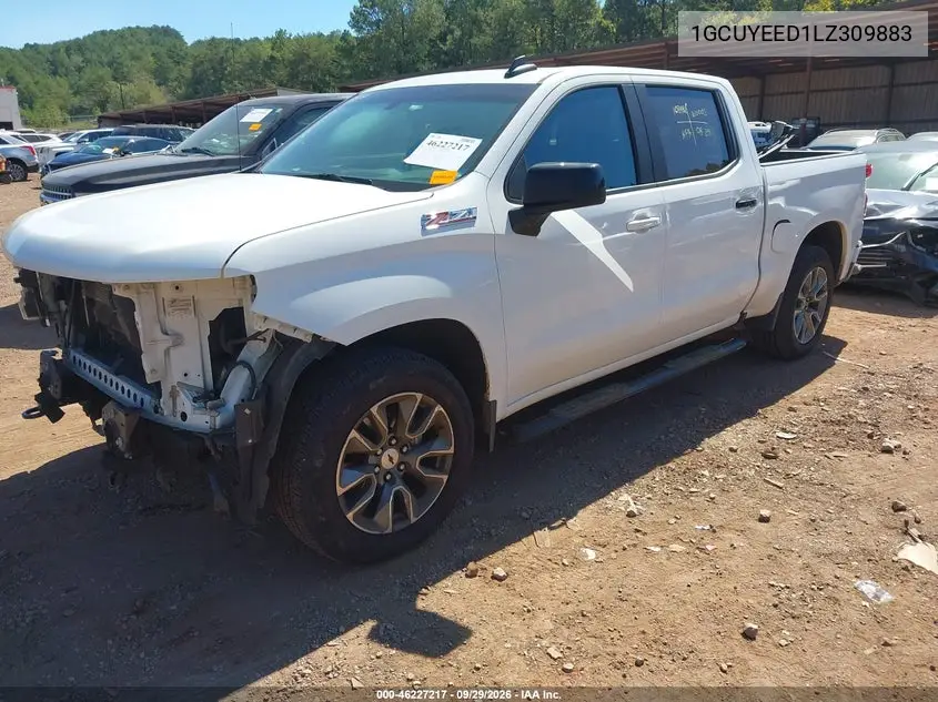 2020 CHEVROLET SILVERADO VIN 1GCUYEED1LZ309883 — фото 2