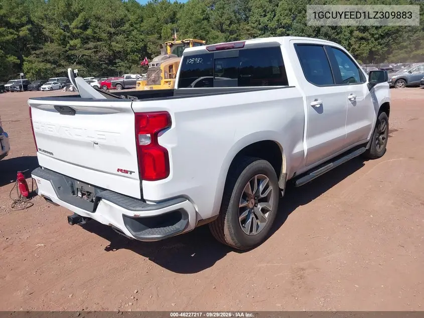 2020 CHEVROLET SILVERADO VIN 1GCUYEED1LZ309883 — фото 4