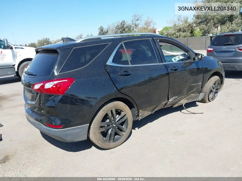 2020 CHEVROLET EQUINOX VIN 3GNAXKEVXLL201340 — фото 4