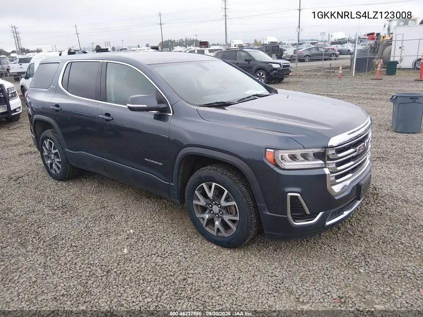 GMC ACADIA 2020, VIN 1GKKNRLS4LZ123008