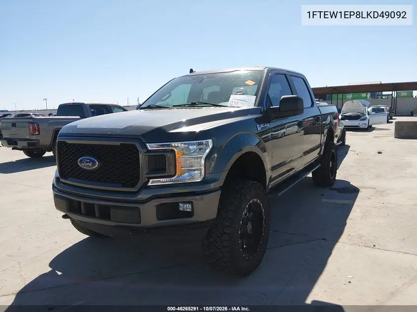 2020 FORD F-150 VIN 1FTEW1EP8LKD49092 — фото 2