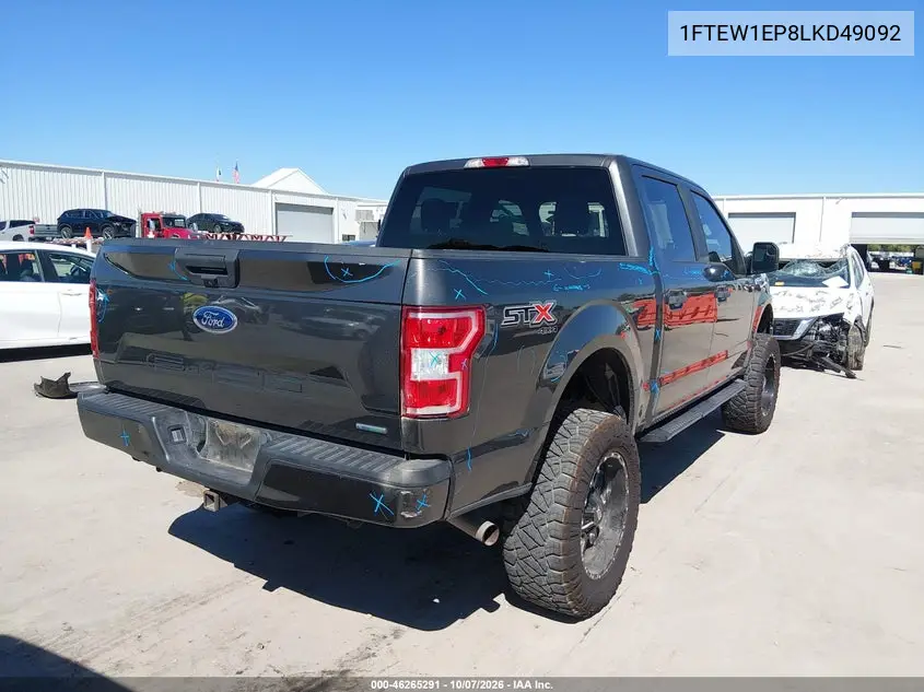 2020 FORD F-150 VIN 1FTEW1EP8LKD49092 — фото 4