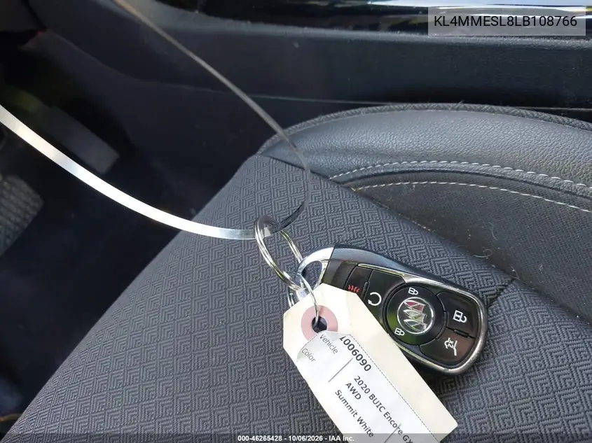 2020 BUICK ENCORE GX VIN KL4MMESL8LB108766 — фото 11