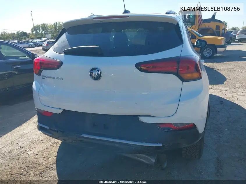 2020 BUICK ENCORE GX VIN KL4MMESL8LB108766 — фото 6