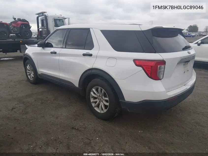 2020 FORD EXPLORER VIN 1FMSK7BH0LGC89046 — фото 3