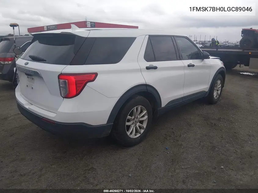 2020 FORD EXPLORER VIN 1FMSK7BH0LGC89046 — фото 4