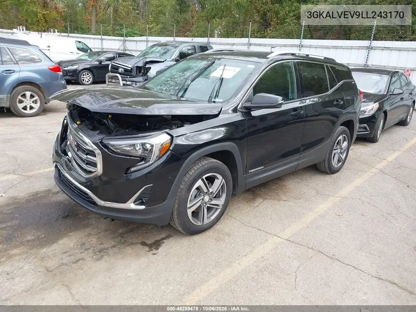 2020 GMC TERRAIN VIN 3GKALVEV9LL243170 — фото 2