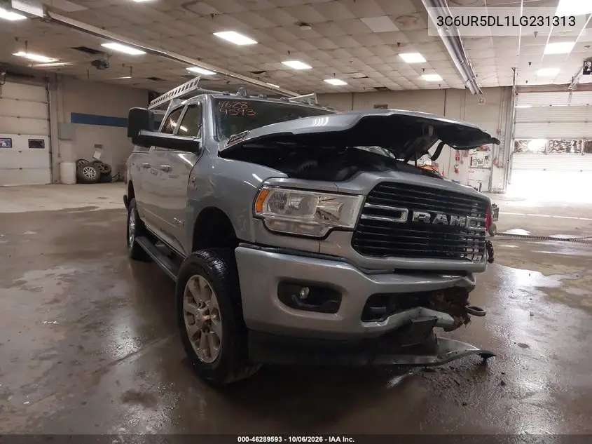 RAM 2500 2020, VIN 3C6UR5DL1LG231313