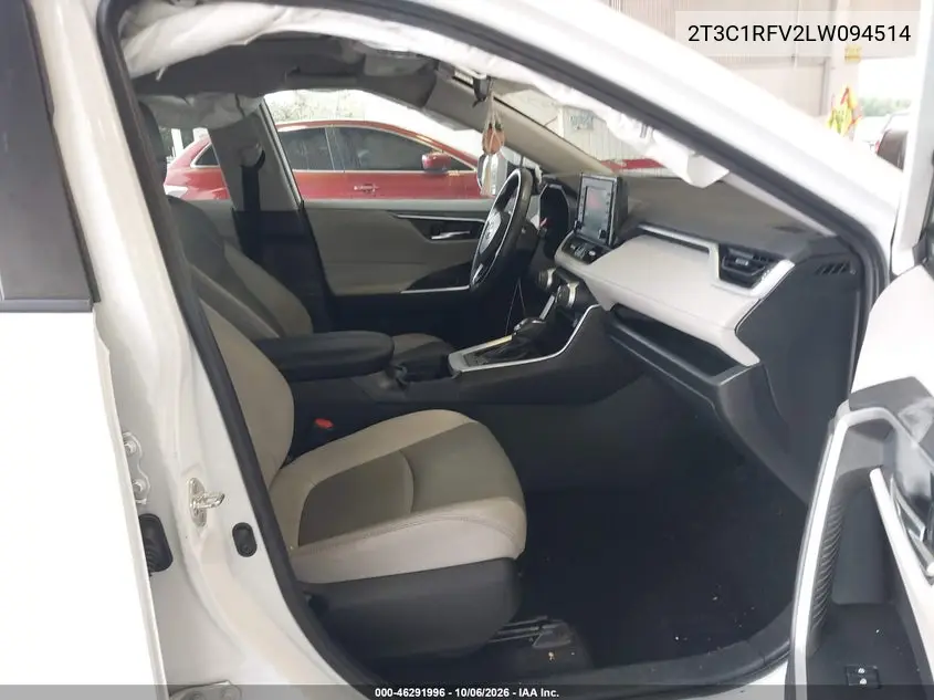 2020 TOYOTA RAV 4 VIN 2T3C1RFV2LW094514 — фото 5
