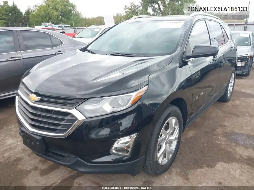 2020 CHEVROLET EQUINOX VIN 2GNAXLEX6L6185133 — фото 2