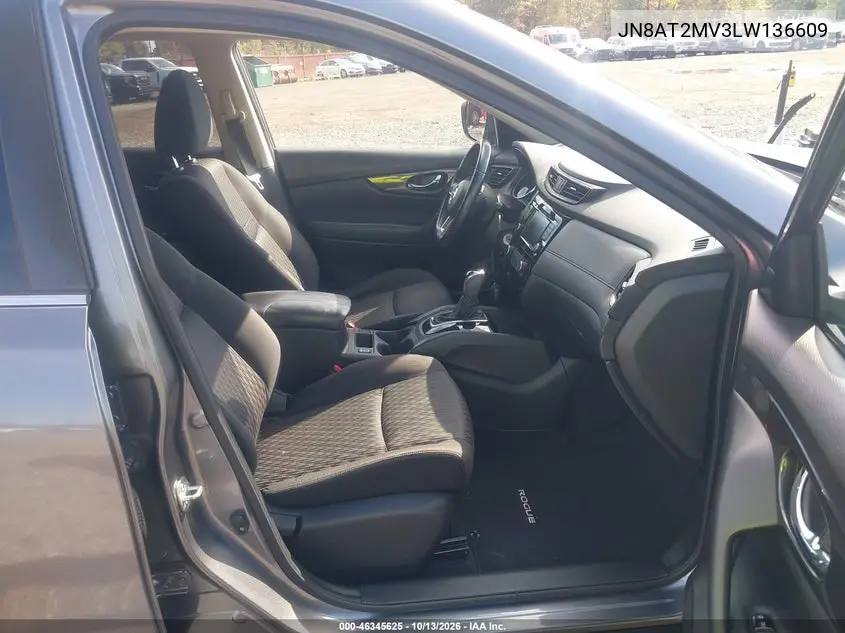 2020 NISSAN ROGUE VIN JN8AT2MV3LW136609 — фото 5