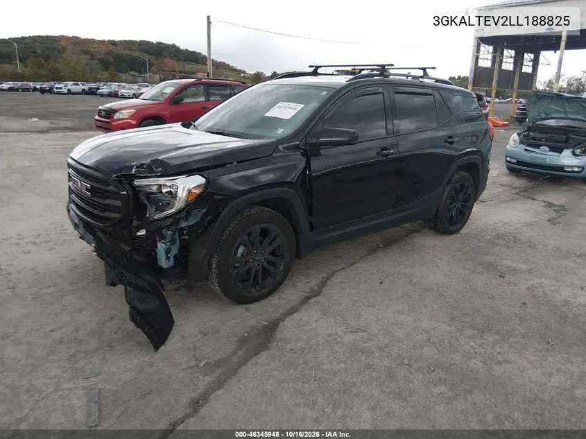 2020 GMC TERRAIN VIN 3GKALTEV2LL188825 — фото 2