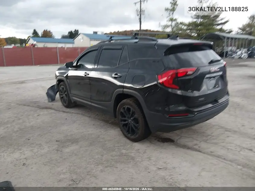 2020 GMC TERRAIN VIN 3GKALTEV2LL188825 — фото 3