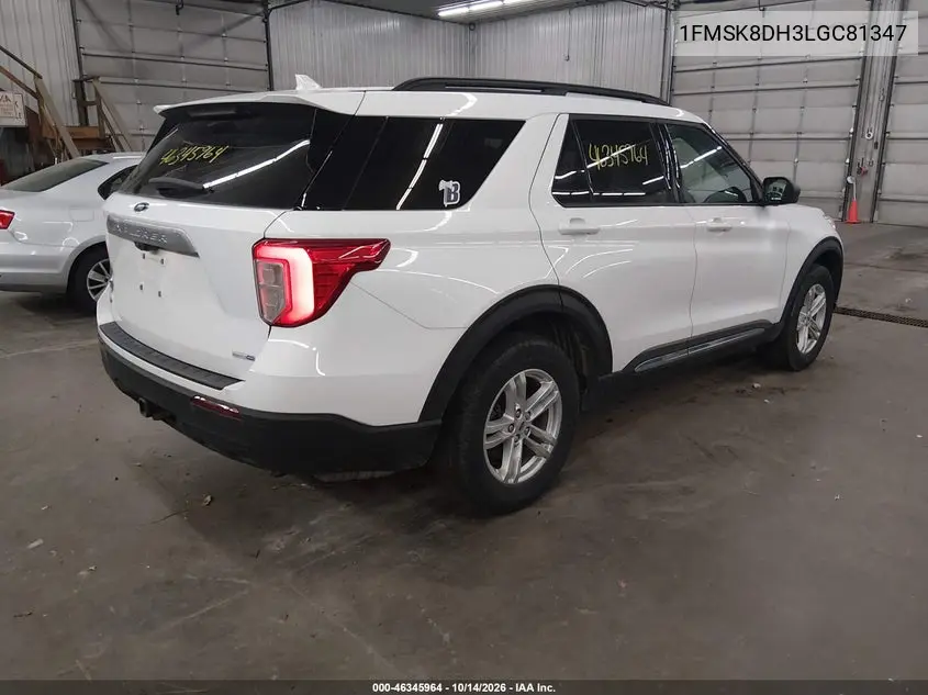 2020 FORD EXPLORER VIN 1FMSK8DH3LGC81347 — фото 4