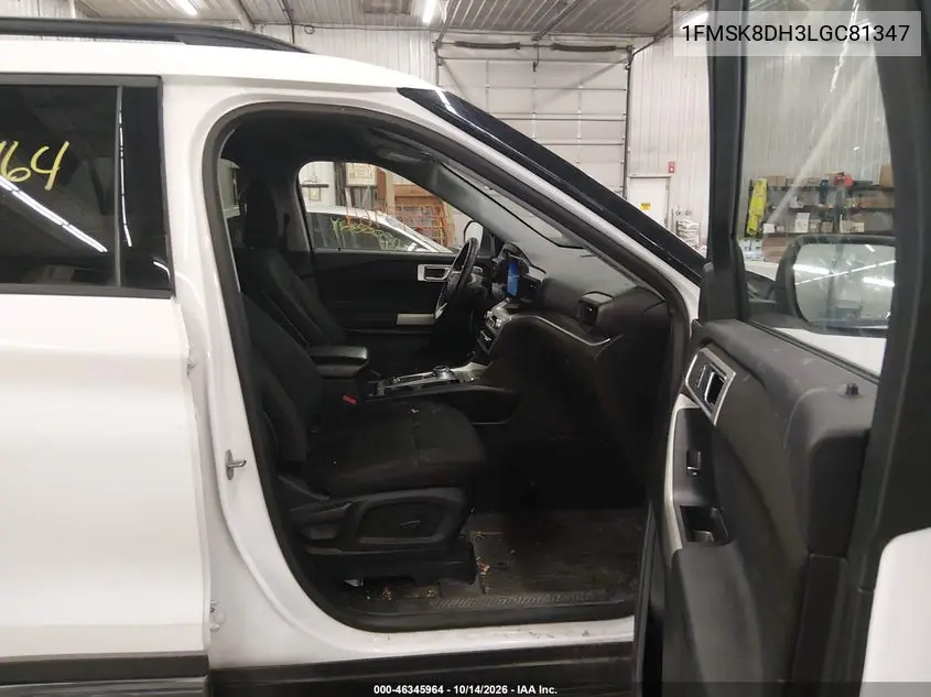 2020 FORD EXPLORER VIN 1FMSK8DH3LGC81347 — фото 5