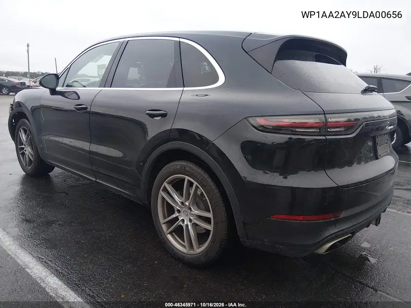2020 PORSCHE CAYENNE VIN WP1AA2AY9LDA00656 — фото 3