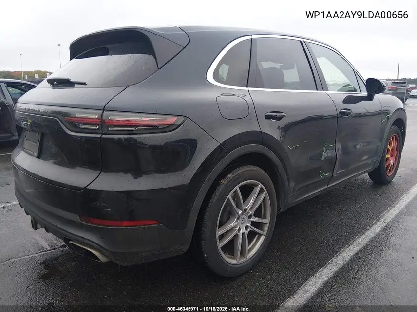 2020 PORSCHE CAYENNE VIN WP1AA2AY9LDA00656 — фото 4