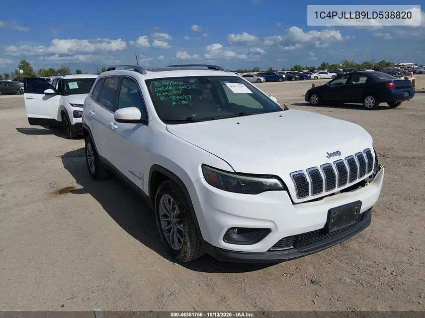JEEP CHEROKEE 2020, VIN 1C4PJLLB9LD538820
