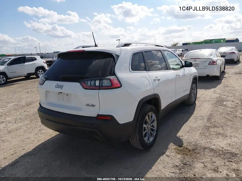 2020 JEEP CHEROKEE VIN 1C4PJLLB9LD538820 — фото 4