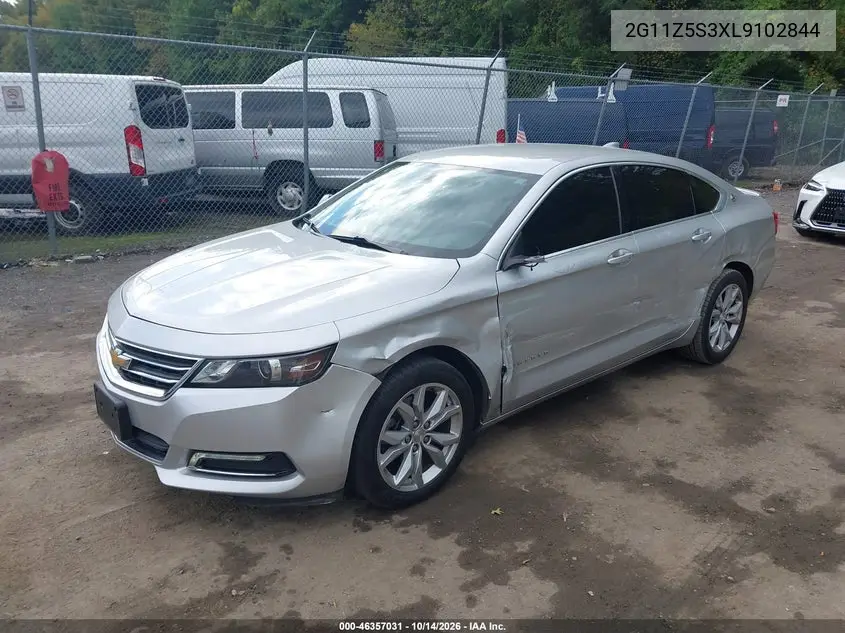 2020 CHEVROLET IMPALA VIN 2G11Z5S3XL9102844 — фото 2