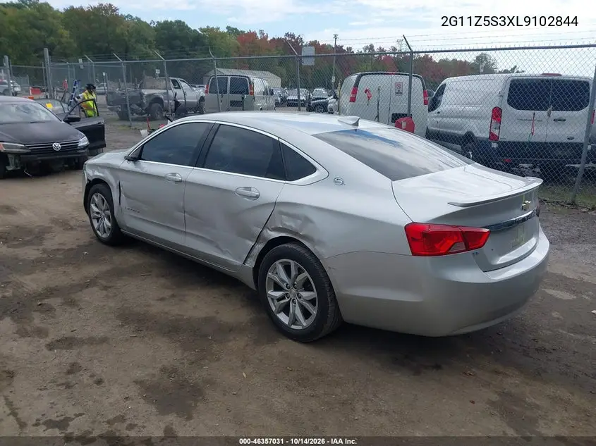 2020 CHEVROLET IMPALA VIN 2G11Z5S3XL9102844 — фото 3