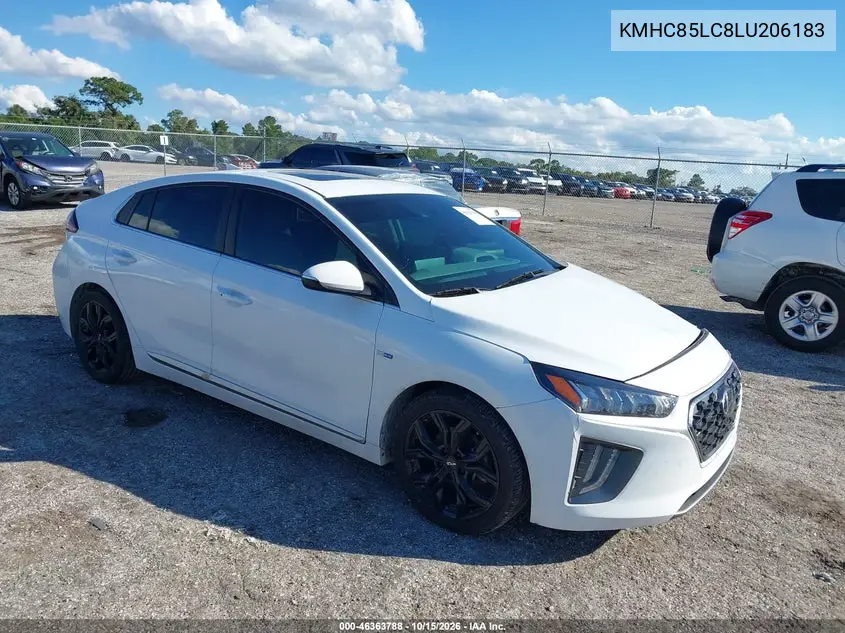 HYUNDAI IONIQ 2020, VIN KMHC85LC8LU206183
