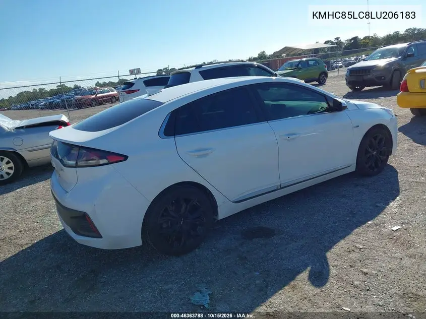 2020 HYUNDAI IONIQ VIN KMHC85LC8LU206183 — фото 4