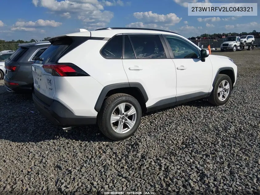2020 TOYOTA RAV 4 VIN 2T3W1RFV2LC043321 — фото 4