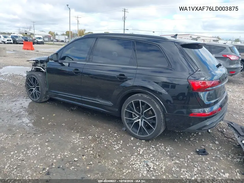 2020 AUDI Q7 VIN WA1VXAF76LD003875 — фото 3