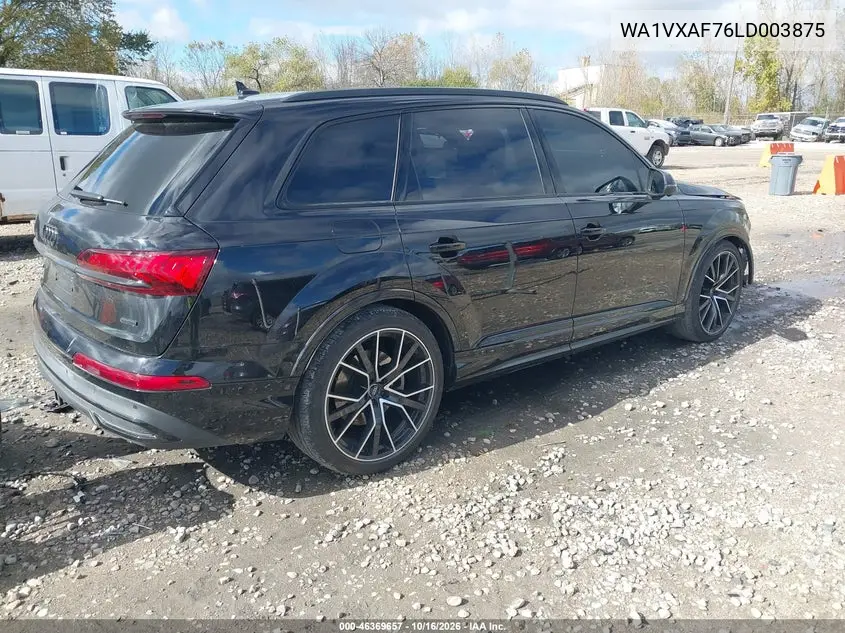 2020 AUDI Q7 VIN WA1VXAF76LD003875 — фото 4