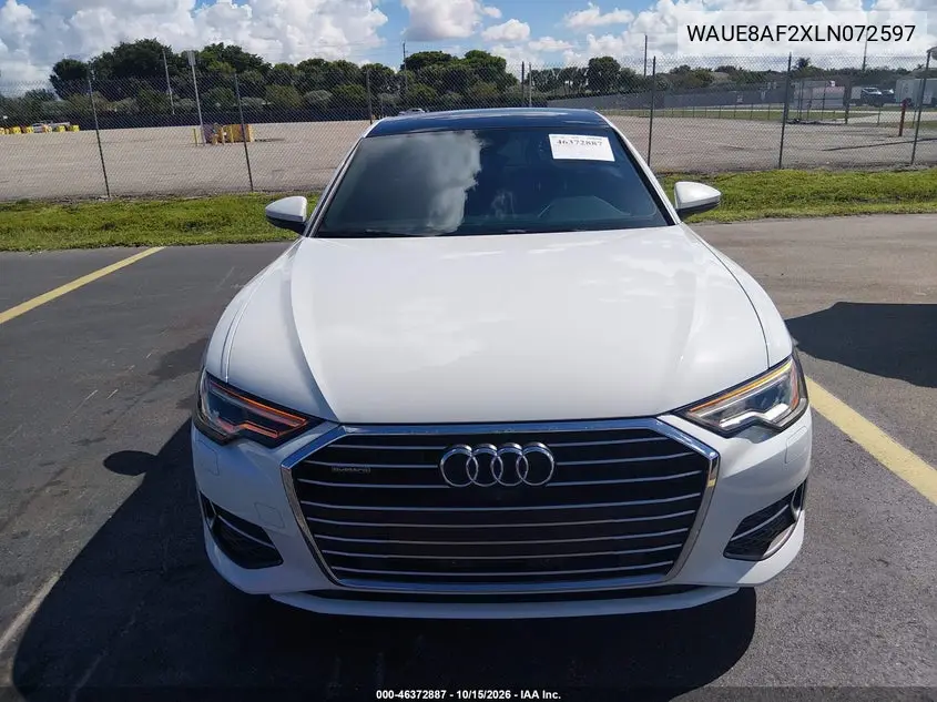 2020 AUDI A6 VIN WAUE8AF2XLN072597 — фото 12