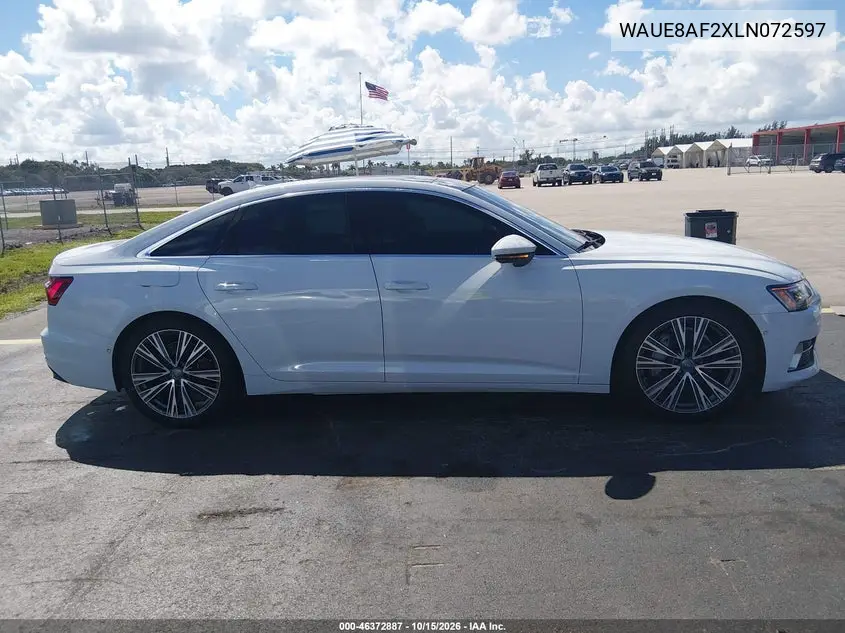 2020 AUDI A6 VIN WAUE8AF2XLN072597 — фото 13