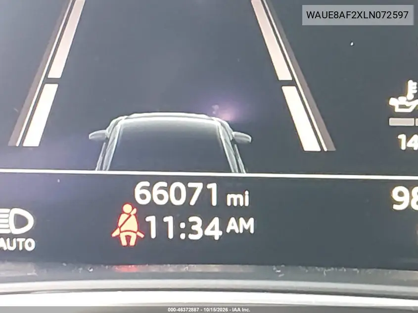 2020 AUDI A6 VIN WAUE8AF2XLN072597 — фото 15