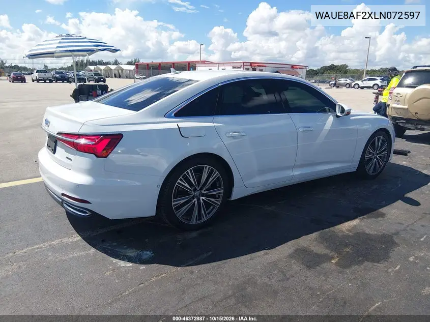 2020 AUDI A6 VIN WAUE8AF2XLN072597 — фото 4