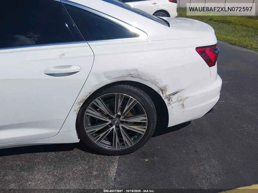 2020 AUDI A6 VIN WAUE8AF2XLN072597 — фото 6