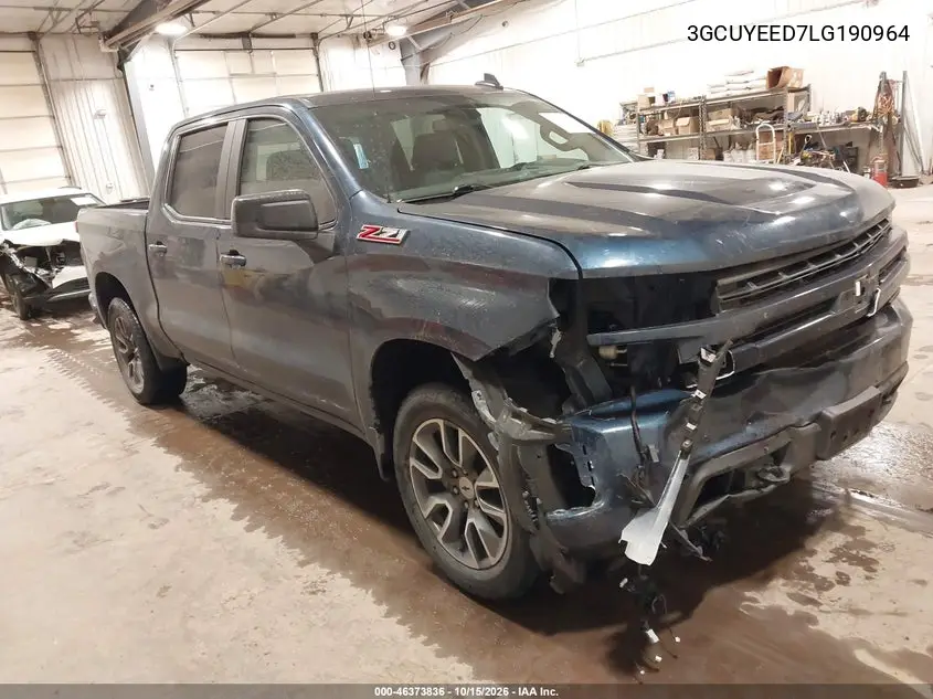 CHEVROLET SILVERADO 2020, VIN 3GCUYEED7LG190964