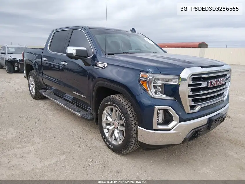 GMC SIERRA 2020, VIN 3GTP8DED3LG286565
