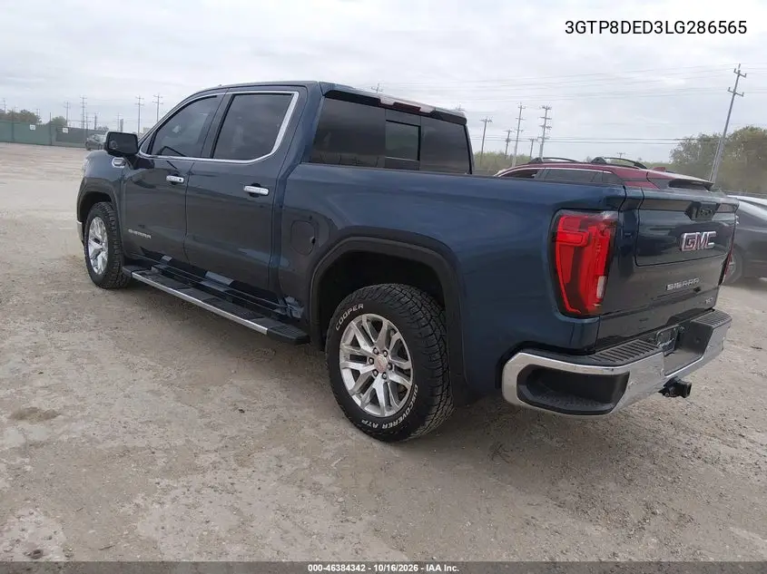 2020 GMC SIERRA VIN 3GTP8DED3LG286565 — фото 3