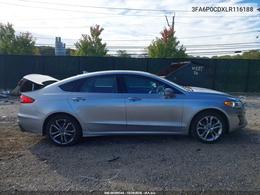 2020 FORD FUSION VIN 3FA6P0CDXLR116188 — фото 13
