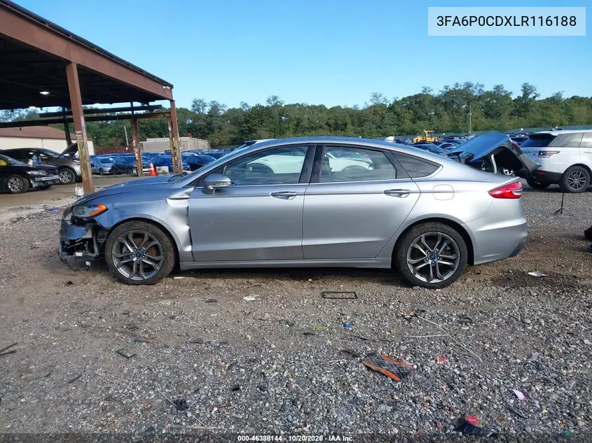 2020 FORD FUSION VIN 3FA6P0CDXLR116188 — фото 14