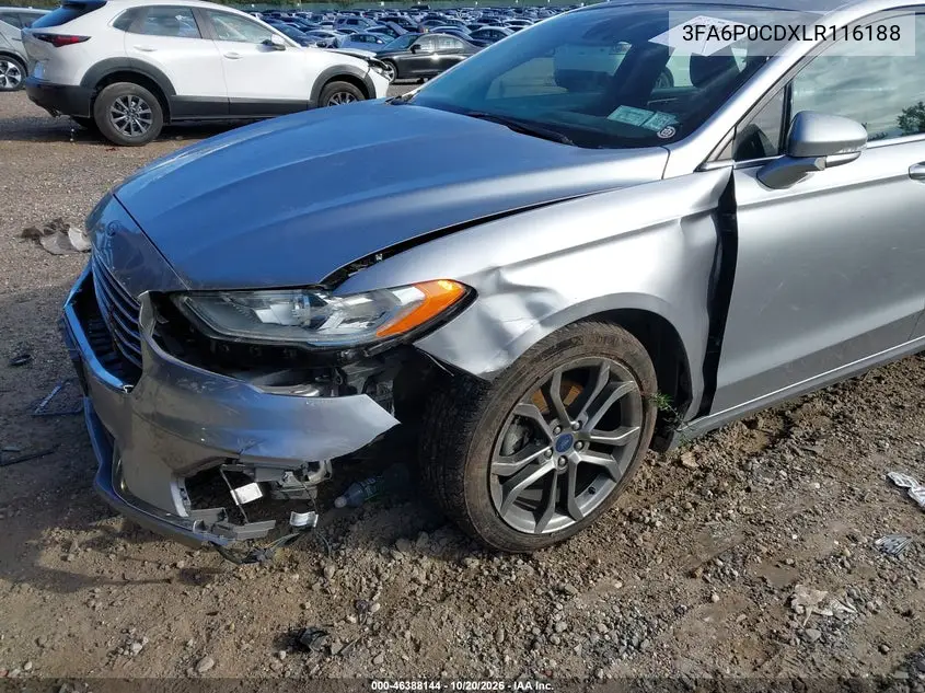 2020 FORD FUSION VIN 3FA6P0CDXLR116188 — фото 17