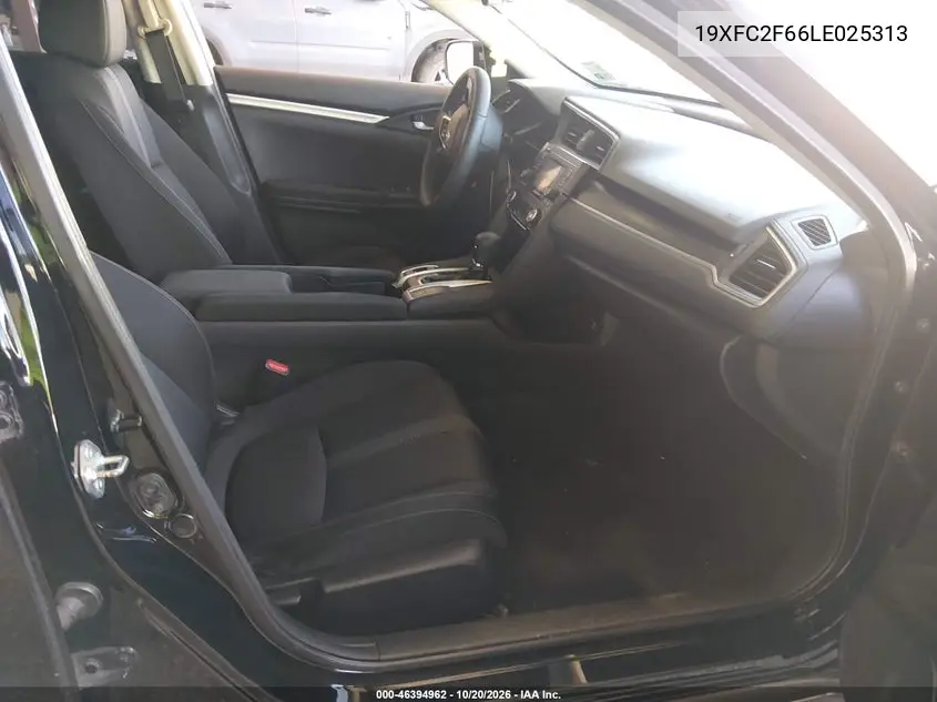2020 HONDA CIVIC VIN 19XFC2F66LE025313 — фото 5
