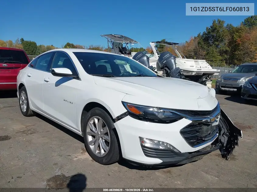CHEVROLET MALIBU 2020, VIN 1G1ZD5ST6LF060813