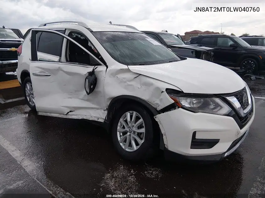 NISSAN ROGUE 2020, VIN JN8AT2MT0LW040760
