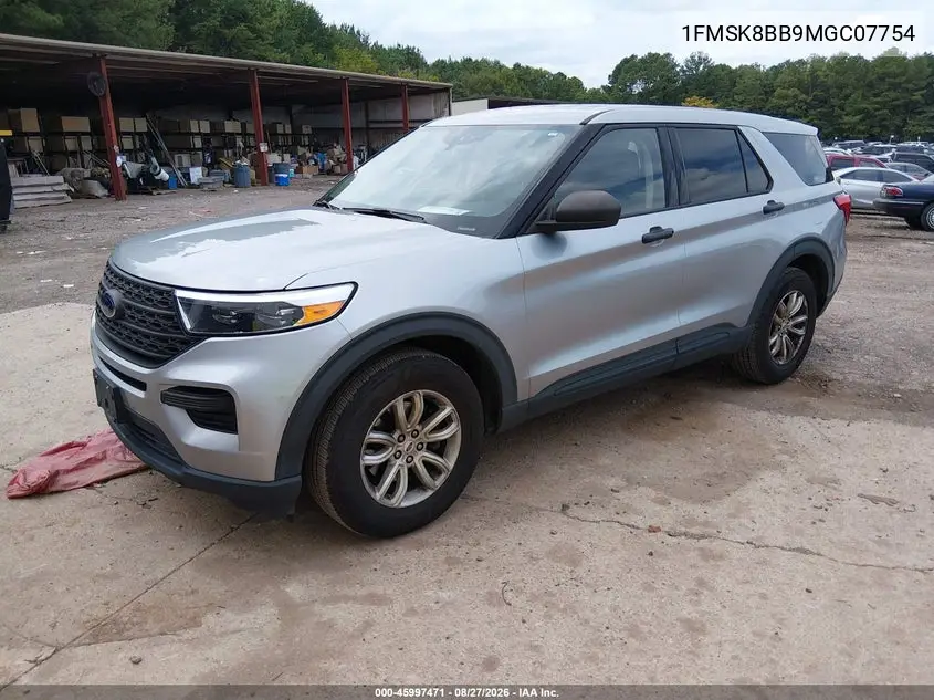 2021 FORD EXPLORER VIN 1FMSK8BB9MGC07754 — фото 2