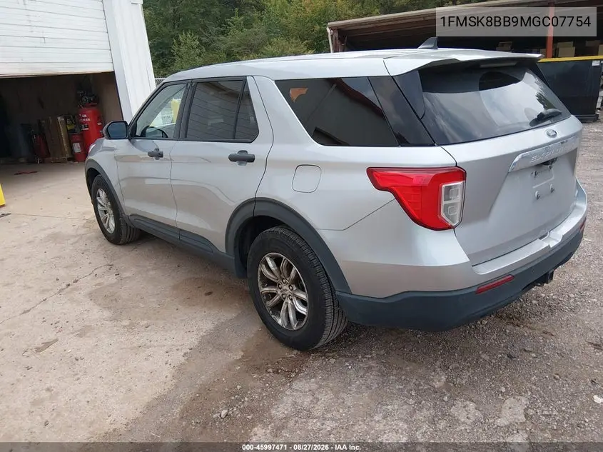 2021 FORD EXPLORER VIN 1FMSK8BB9MGC07754 — фото 3
