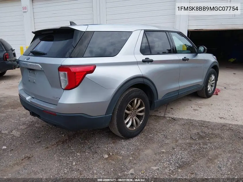 2021 FORD EXPLORER VIN 1FMSK8BB9MGC07754 — фото 4