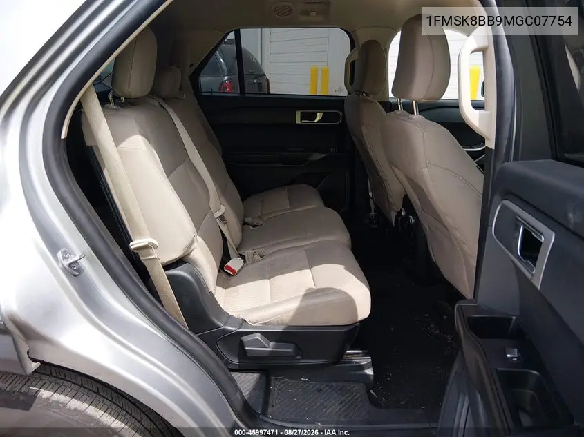 2021 FORD EXPLORER VIN 1FMSK8BB9MGC07754 — фото 8
