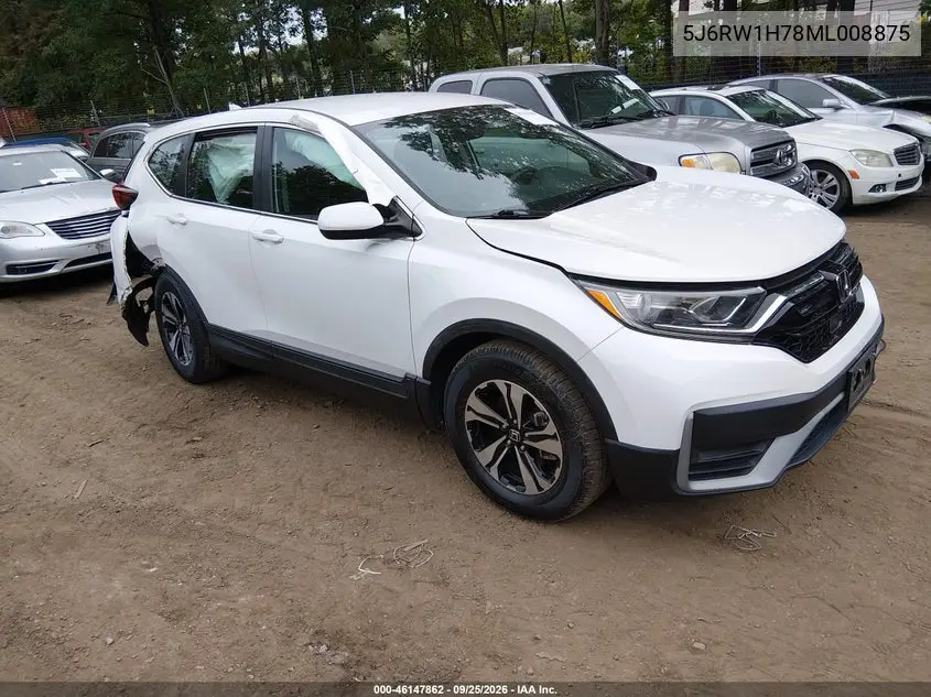 HONDA CR-V 2021, VIN 5J6RW1H78ML008875