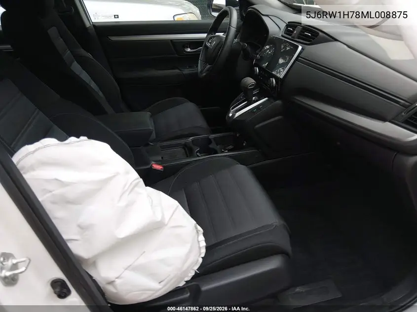 2021 HONDA CR-V VIN 5J6RW1H78ML008875 — фото 5